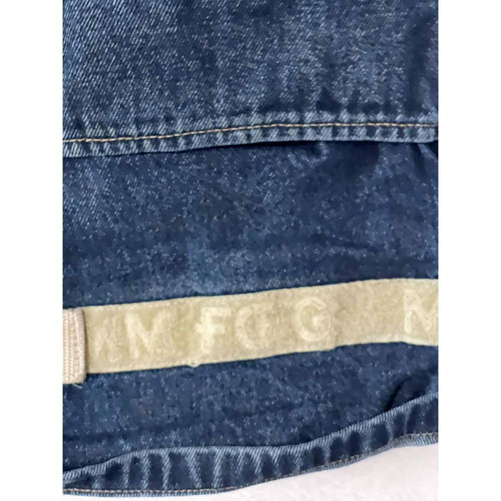 Vtg Marithe Francois Girbaud Mens Denim Shorts Sz 36 Y2K Hip Hop Shuttle Tape - Picture 3 of 8